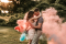 Цветный дым на свадьбу- фото